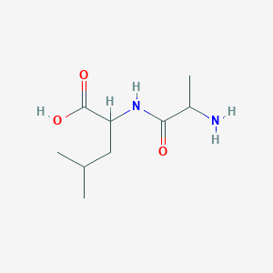 molecular formula C9H18N2O3 B154829 dl-Alanyl-dl-leucine CAS No. 1999-42-4