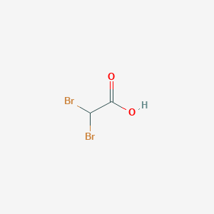 molecular formula C2H2Br2O2 B154833 二溴乙酸 CAS No. 10024-50-7