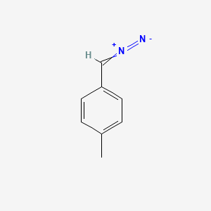molecular formula C8H8N2 B15483306 1-(Diazomethyl)-4-methylbenzene CAS No. 23304-24-7