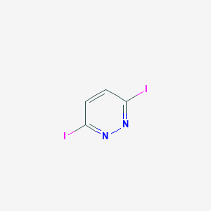 molecular formula C4H2I2N2 B154836 3,6-二碘哒嗪 CAS No. 20698-04-8