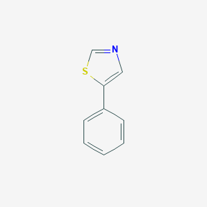 molecular formula C9H7NS B154837 5-Phenylthiazole CAS No. 1826-13-7