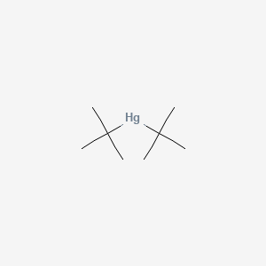 molecular formula C8H18Hg B15483795 Mercury, bis(1,1-dimethylethyl)- CAS No. 23587-90-8
