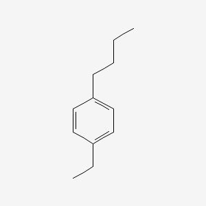 molecular formula C12H18 B15483940 Benzene, 1-butyl-4-ethyl CAS No. 15181-08-5