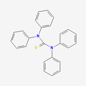 molecular formula C25H20N2S B15484150 N,N,N',N'-Tetraphenylthiourea CAS No. 19093-48-2