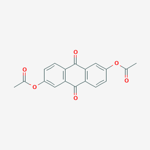 molecular formula C18H12O6 B154843 2,6-Diacetoxy-9,10-anthraquinone CAS No. 1747-94-0