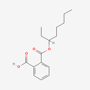 molecular formula C16H22O4 B15484411 Mono(1-ethylhexyl) phthalate CAS No. 23276-77-9