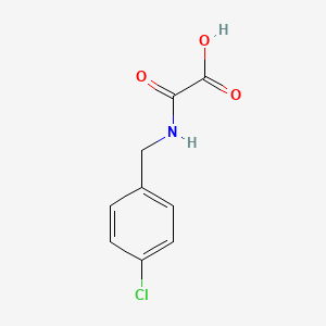 molecular formula C9H8ClNO3 B15484526 2-((4-Chlorobenzyl)amino)-2-oxoacetic acid CAS No. 6951-40-2