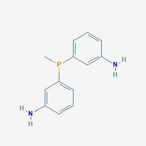 molecular formula C13H15N2P B15484546 3,3'-(Methylphosphanediyl)dianiline CAS No. 13172-16-2