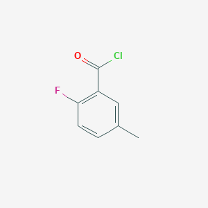 molecular formula C8H6ClFO B154846 2-Fluoro-5-methylbenzoyl chloride CAS No. 135564-61-3