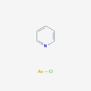 molecular formula C5H5AuClN B15484710 Chloro(pyridine)gold CAS No. 22355-16-4