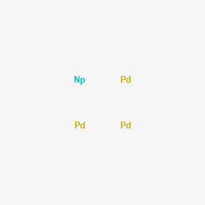 molecular formula NpPd3 B15484760 Neptunium--palladium (1/3) CAS No. 11074-84-3