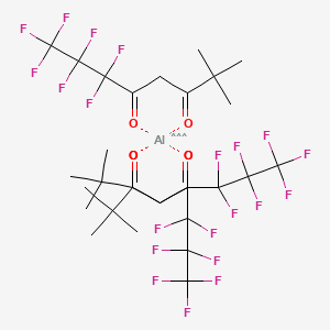 molecular formula C30H33AlF21O6 B15484805 CID 6333104 CAS No. 18716-26-2
