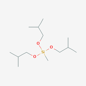 molecular formula C13H30O3Si B15484853 Methyltris(2-methylpropoxy)silane CAS No. 18442-72-3