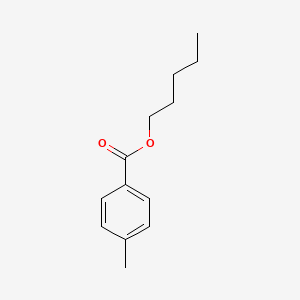 molecular formula C13H18O2 B15484873 Pentyl 4-methylbenzoate CAS No. 6976-74-5