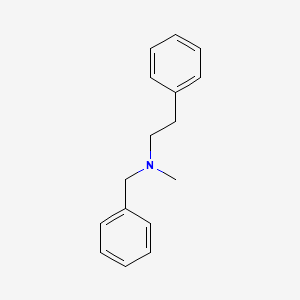 molecular formula C16H19N B15484881 N-Benzyl-N-methylphenethylamine 