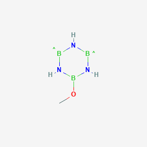 molecular formula CH6B3N3O B15485191 CID 71349656 CAS No. 18277-68-4