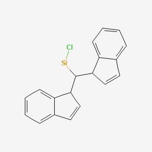 molecular formula C19H15ClSi B15485370 Pubchem_21706070 CAS No. 18670-74-1