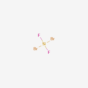 molecular formula Br2F2Si B15485389 Dibromo(difluoro)silane CAS No. 14188-35-3