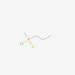 molecular formula C4H10ClPS B15485492 Methyl(propyl)phosphinothioic chloride CAS No. 22456-95-7