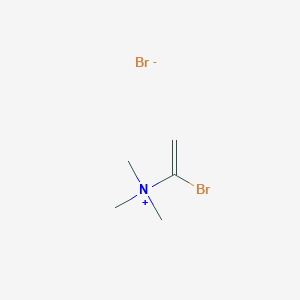 molecular formula C5H11Br2N B15485560 Bromovinyltrimethylammonium bromide CAS No. 14800-49-8