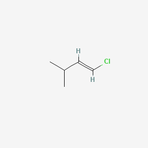 molecular formula C5H9Cl B15485646 1-Chloro-3-methyl-1-butene CAS No. 23010-00-6