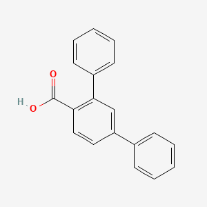 molecular formula C19H14O2 B15485747 4'-Carboxy-m-terphenyl CAS No. 10468-76-5
