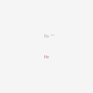 molecular formula BeHe B15485785 Beryllium--helium (1/1) CAS No. 12506-11-5
