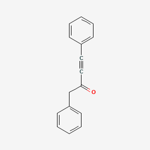 molecular formula C16H12O B15485921 1,4-Diphenylbut-3-yn-2-one CAS No. 21772-11-2
