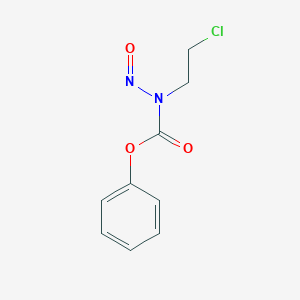 molecular formula C9H9ClN2O3 B15485927 Phenyl(2-chloroethyl)nitrosocarbamate CAS No. 6976-46-1