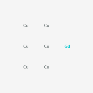 molecular formula Cu6Gd B15485946 Copper--gadolinium (6/1) CAS No. 12507-14-1