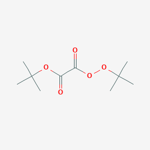 molecular formula C10H18O5 B15485972 tert-Butyl (tert-butylperoxy)(oxo)acetate CAS No. 22889-93-6