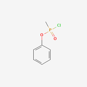 molecular formula C7H8ClO2P B15485986 Phenyl methylphosphonochloridate CAS No. 14235-74-6