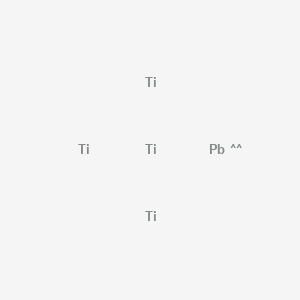 molecular formula PbTi4 B15486026 CID 71354709 CAS No. 12440-44-7