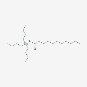 molecular formula C23H48O2Sn B15486040 Tributyl(undecanoyloxy)stannane CAS No. 13735-72-3