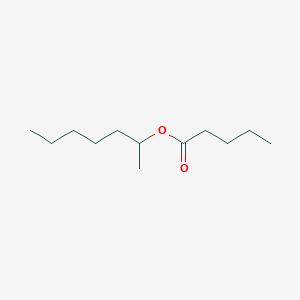 molecular formula C12H24O2 B15486069 2-Heptanol, pentanoate CAS No. 7155-20-6