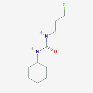 molecular formula C10H19ClN2O B15486113 Urea, 1-(3-chloropropyl)-3-cyclohexyl- CAS No. 14848-54-5