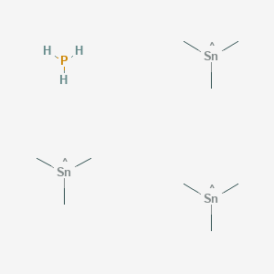 molecular formula C9H30PSn3 B15486124 CID 85441298 