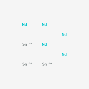 molecular formula Nd5Sn3 B15486189 Pentaneodymium tristannide 