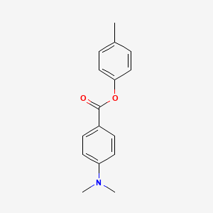 molecular formula C16H17NO2 B15486201 4-Methylphenyl 4-(dimethylamino)benzoate CAS No. 15024-07-4
