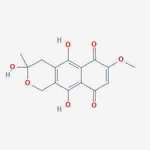 molecular formula C15H14O7 B154863 Fusarubin CAS No. 1702-77-8