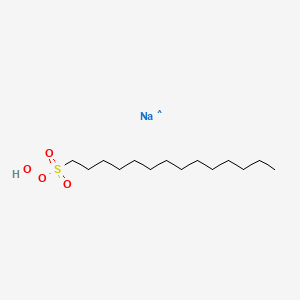 molecular formula C14H30NaO4S B15486333 CID 57348100 CAS No. 13513-47-8