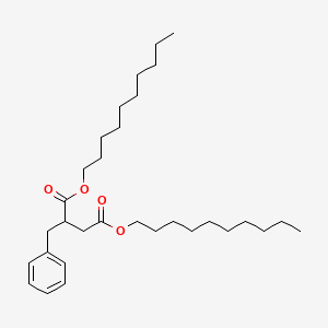 molecular formula C31H52O4 B15486341 Didecyl 2-benzylbutanedioate CAS No. 5859-36-9