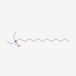 molecular formula C16H35NO B15486362 N,N-Diethyldodecan-1-amine N-oxide CAS No. 13045-11-9