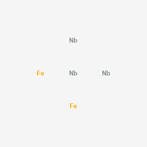 molecular formula Fe2Nb3 B15486371 Iron;niobium CAS No. 12063-13-7