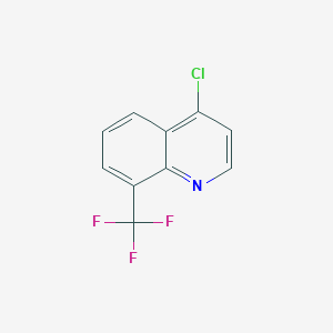 molecular formula C10H5ClF3N B154864 4-氯-8-(三氟甲基)喹啉 CAS No. 23779-97-7