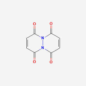 molecular formula C8H4N2O4 B15486452 Pyridazino[1,2-a]pyridazine-1,4,6,9-tetrone CAS No. 6903-86-2