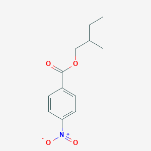 molecular formula C12H15NO4 B15486581 2-Methylbutyl 4-nitrobenzoate CAS No. 6294-45-7