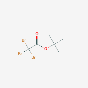molecular formula C6H9Br3O2 B15486613 Acetic acid, tribromo, 1,1-dimethylethyl ester CAS No. 13686-39-0