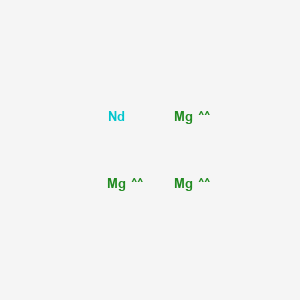 molecular formula Mg3Nd B15486623 Magnesium--neodymium (3/1) CAS No. 12032-60-9