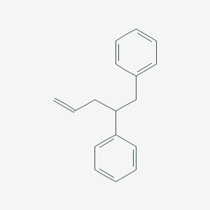 molecular formula C17H18 B15486708 Benzene, 1,1'-[1-(2-propenyl)-1,2-ethanediyl]bis- CAS No. 5729-55-5